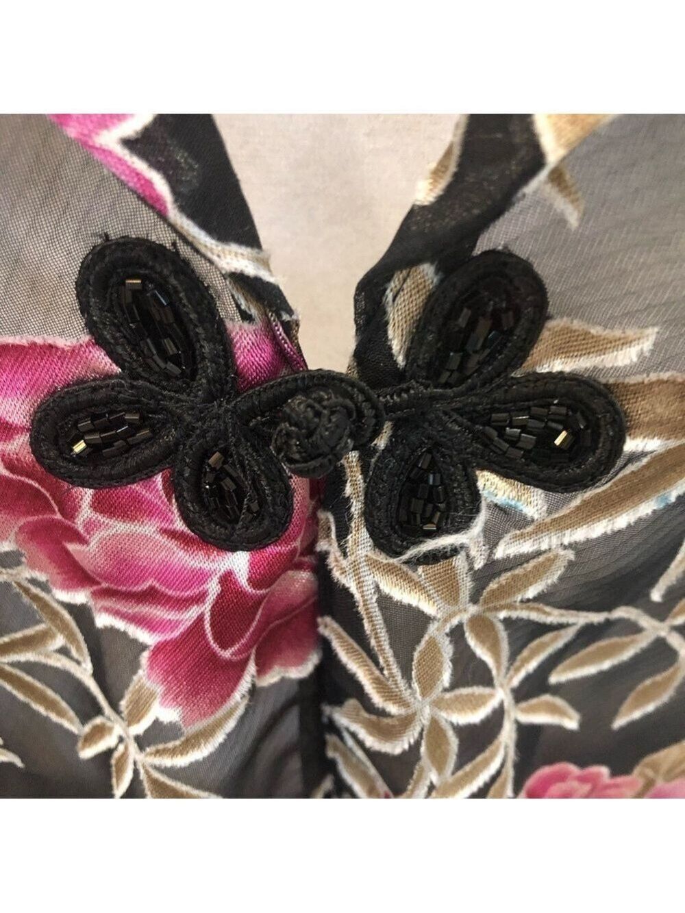 Alex Evenings Woman sheer floral evening jacket. Size 1X-2X. Wedding guest - Picture 4 of 10